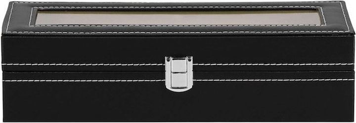 Шкатулка для годинників Springos HA1052 чорна 30 x 11 x 8 см (5907719433233) - зображення 2