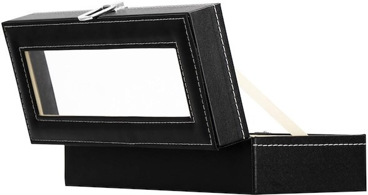 Шкатулка для годинників Springos HA1052 чорна 30 x 11 x 8 см (5907719433233) - зображення 4