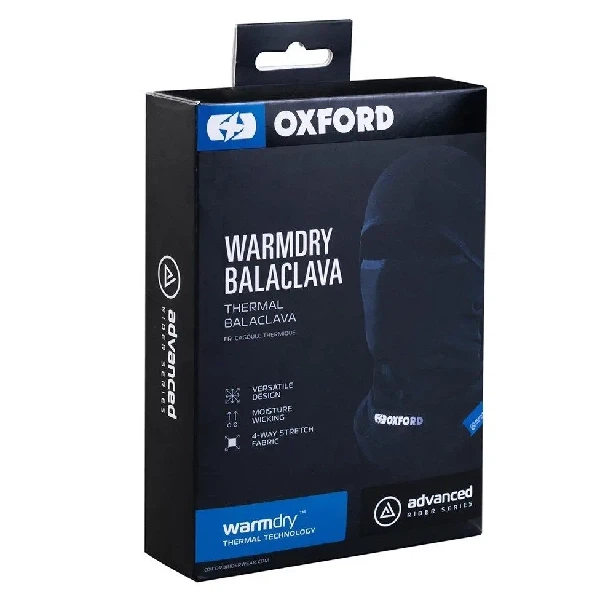 Підшоломник Oxford Advanced Warmdry Balaclava Black - зображення 3