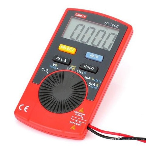 Компактный цифровой мультиметр автомат Unit UT-120C - изображение 3