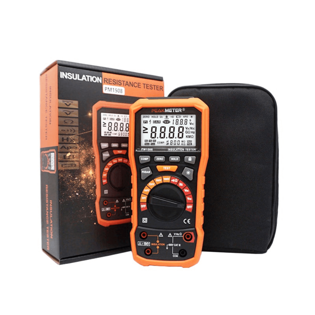 Мультиметр, измеритель сопротивления изоляции (мегаомметр) PeakMeter PM1508 портативный - Фото 2 Мультиметр, измеритель сопротивления изоляции (мегаомметр) PeakMeter PM1508 портативный - изображение 2