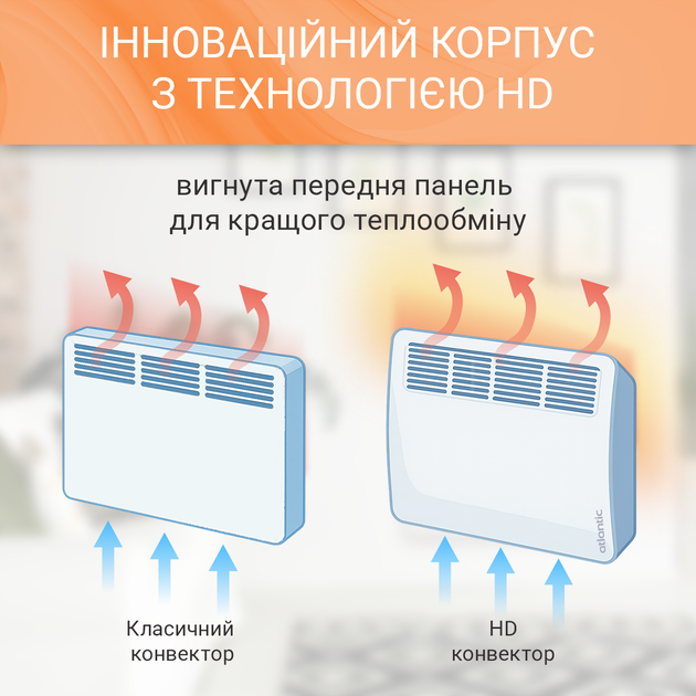 Конвектор Atlantic F119 CMG TLC/M2 2500W - изображение 8