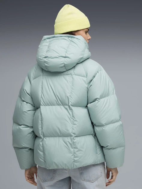Пуховик зимний короткий женский Puma Outerwear Classics 68839237 XS Light Moss (4069157424387) - изображение 2