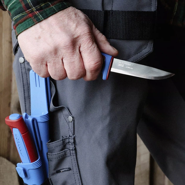Ніж Morakniv Basic 546 Color of the year 2025 Dala Red/Blue