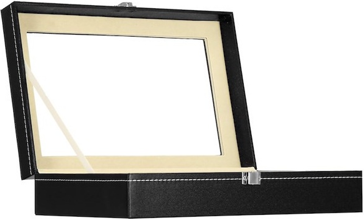 Шкатулка для годинників Springos HA1058 чорна 30 x 20 x 8 см (5907719433295) - зображення 5