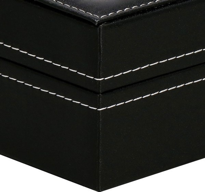 Шкатулка для годинників Springos HA1058 чорна 30 x 20 x 8 см (5907719433295) - зображення 11