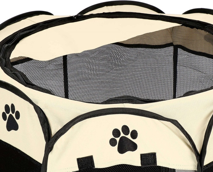 Kojec uniwersalny Springos PA1029 składany 60 x 81 cm Beżowo-brązowy (5907719452098) - obraz 3
