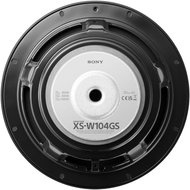 Subwoofer samochodowy Sony XSW-104 GS 10" 4Ohm (XSW104GS.U) - obraz 3