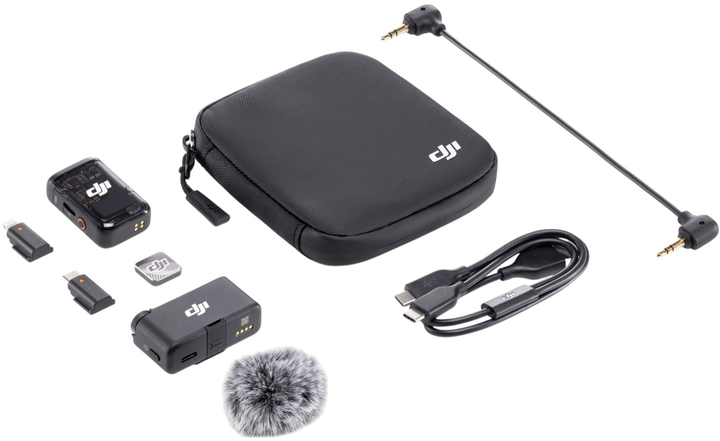 Bezprzewodowy system radiowy DJI Mic 2 (1 TX + 1 RX) (CP.RN.00000326.01) - obraz 7