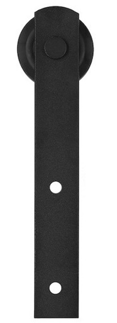 System do drzwi przesuwnych Springos 183 cm prowadnica, do 100 kg, stal HA5009 (5907719429526) - obraz 3