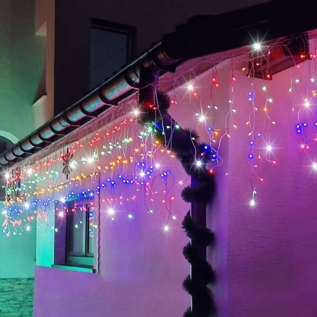Kurtyna świetlna Springos CL0319 300 LED Multikolor (5907719425566) - obraz 11