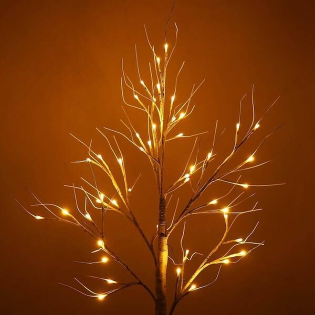 Świecące drzewko Springos CL0951 150 cm 72 LED Brzoza (5907719426457) - obraz 13
