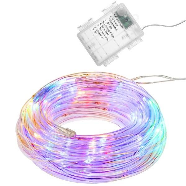 Wąż świetlny Springos CL0856 50 LED 5 m Multikolor (5907719426785) - obraz 1