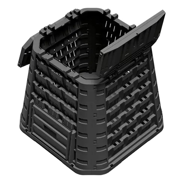 Компостер Prosperplast Compogreen Vario IKEV1050C-S411 садовый контейнер 1050 157 х 95 х 91.5 см Сер - изображение 2