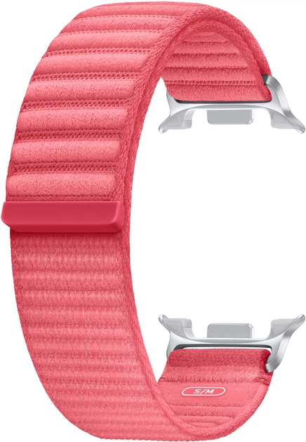 Pasek Samsung Fabric (S/M) do Samsung Galaxy Watch 8 Red (ET-SVL32SREGEU) - obraz 3