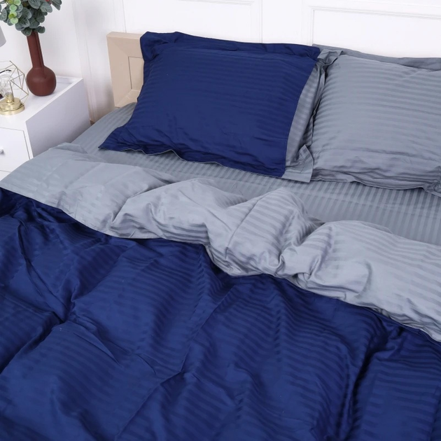 Підковдра MirSon 143х210 Satin Stripe 30-0020 + 30-0011 Sumburey від Rozetka на платформі USKIDKA Акція на Підковдра MirSon 143х210 Satin Stripe 30-0020 + 30-0011 Sumburey від Rozetka