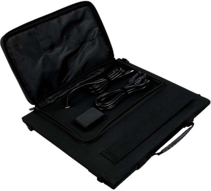 Przenośny panel słoneczny Volt Polska Travel Solar 80W USB (5TSOLAR080) - obraz 4