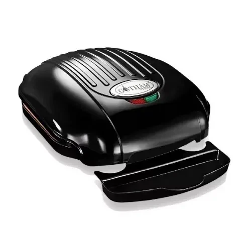 Гриль электрический Gotham Steel Electric Grill с антипригарным покрытием и поддоном для жира 900Вт - Фото 3 Гриль электрический Gotham Steel Electric Grill с антипригарным покрытием и поддоном для жира 900Вт - изображение 3