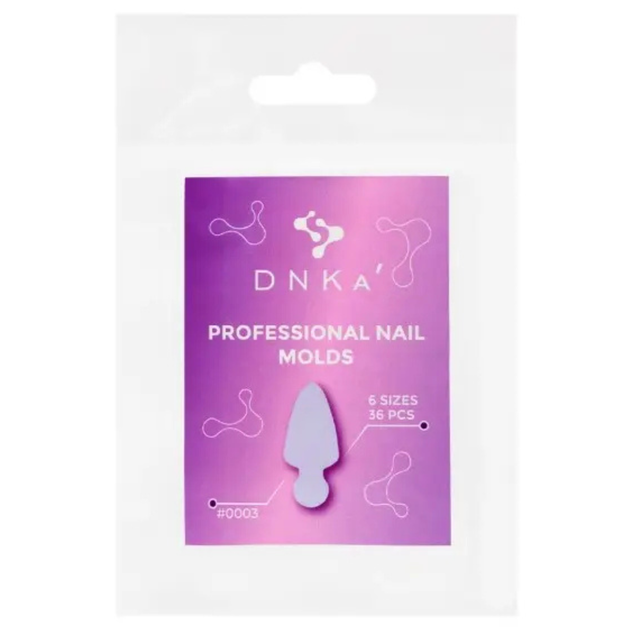 Молды DNKa Professional Nail Molds №0003 36 шт - Фото 1 Молды DNKa Professional Nail Molds №0003 36 шт - изображение 1
