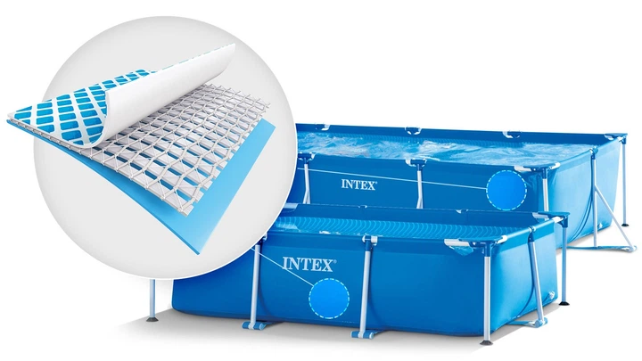 Каркасный семейный прямоугольный бассейн 6+лет Intex 28272 300*200*75см 3834л - изображение 4