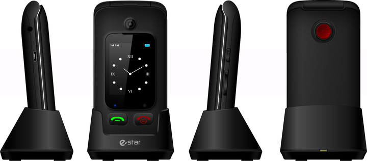 Telefon komórkowy eSTAR Digni Flip Black (DIGNIFLIPB) - obraz 5