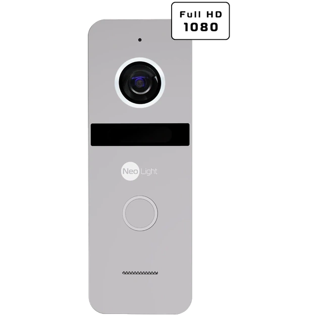 Комплект видеодомофона Neolight ALPHA Hybrid + SOLO FHD Silver - Фото 2 Комплект видеодомофона Neolight ALPHA Hybrid + SOLO FHD Silver - изображение 2