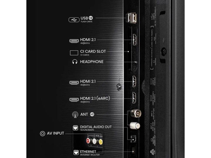 Телевізор Hisense 50E7Q - изображение 3