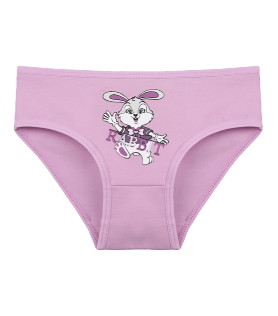 Трусы слипы для девочки с принтом RABBiT - Donella - 4171PB44 - 110-116 см - Розовый - Фото 1 Трусы слипы для девочки с принтом RABBiT - Donella - 4171PB44 - 110-116 см - Розовый - изображение 1
