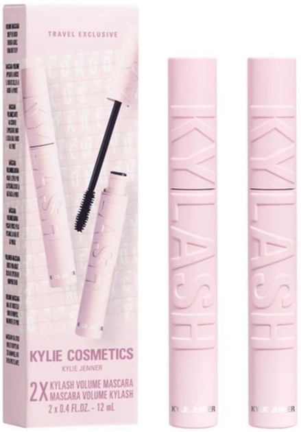 Набір туші для вій Kylie Kylash Mascara Travel Exclusive Duo 2x12 мл (4064941154839) - зображення 3