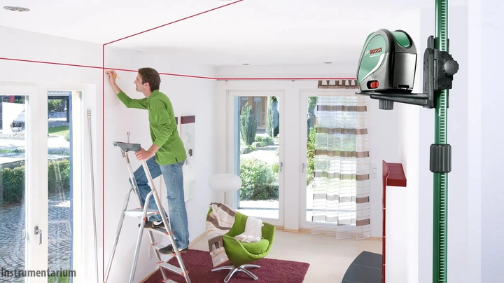 Телескопическая штанга Bosch TP 320: рабочая высота 10-320 см, вес 1.1 кг (0603693101) - изображение 5