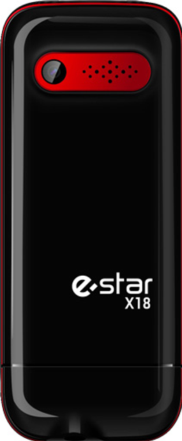 Мобільний телефон eSTAR X18 Black/Red (TLRPEST00016RE) - зображення 3