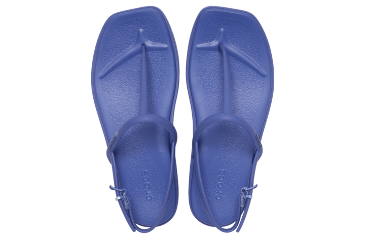 Жіночі сандалі Маямі Сині Crocs Miami Thong Flip Sapphire (36-37, синій) - зображення 5