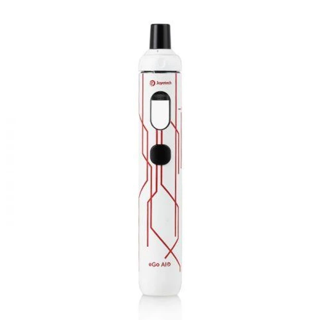 Набір POD-система Joyetech eGo AIO Anniversary Edition 1500mAh 2ml Kit + 5 випарників в подарунок Вейп Kit White (18198) - зображення 2