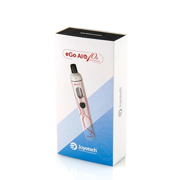 Набір POD-система Joyetech eGo AIO Anniversary Edition 1500mAh 2ml Kit + 5 випарників в подарунок Вейп Kit White (18198) - зображення 4