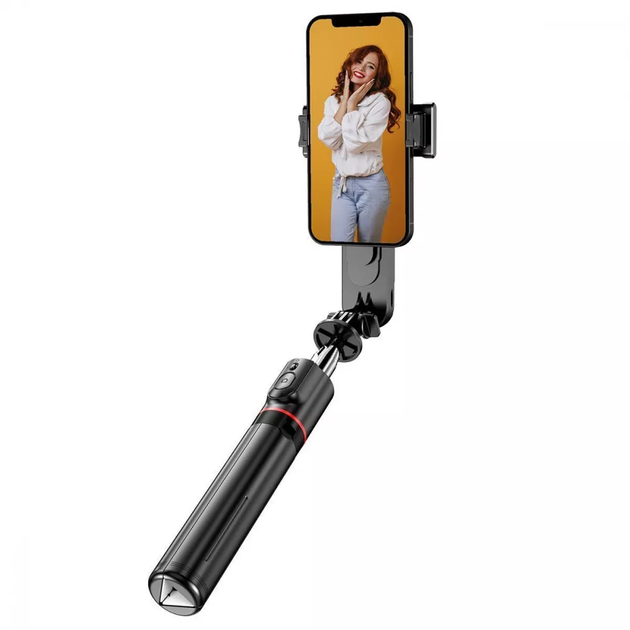 Трипод Proove Selfie Lume 1110 мм с поворотом 360° LED подсветка пульт дистанционного управления Черный - Фото 8 Трипод Proove Selfie Lume 1110 мм с поворотом 360° LED подсветка пульт дистанционного управления Черный - изображение 8