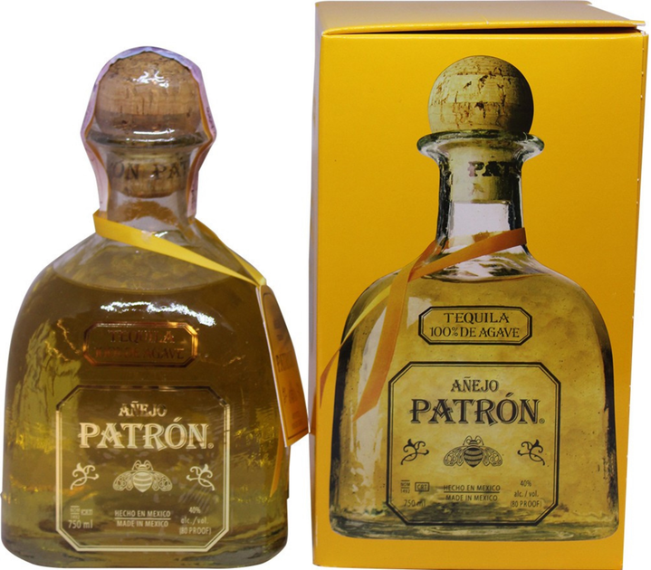 Текила Patron Anejo 0.75 л 40% (721733000012) – фото, отзывы