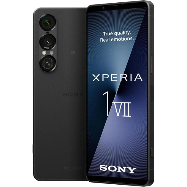 Смартфон Sony Xperia 1 VII 12/256GB Slate Black – фото, відгуки