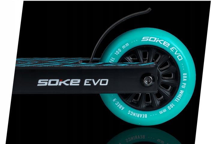 Самокат трюковий Soke EVO Чорий 1622 (5903890602291) - зображення 6