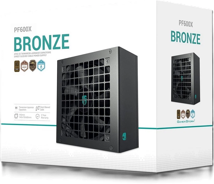 Блок живлення DeepCool Gamer Storm PF600X 600W (R-PF600X-HD0B-JGEU) - зображення 8