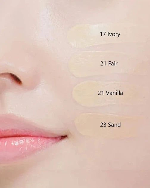 Кушон для обличчя Missha Glow Layering Fit Cushion SPF50+/PA + + + + з освітлюючим ефектом 17 Ivory 14 г (8809747950058) - зображення 6