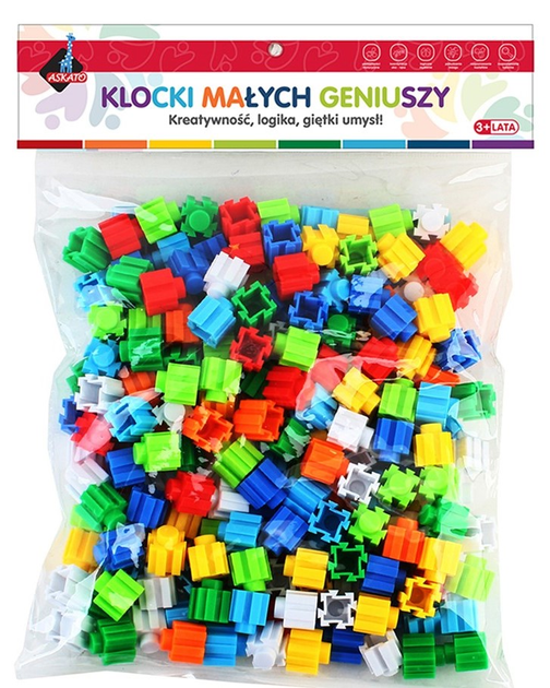 Klocki konstrukcyjne Askato Blocks Spatial 128 elementów (6901440112541) - obraz 1