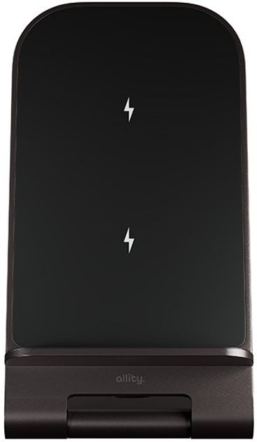 Бездротова зарядка Allity AWC-100-15W Graphite (5906667550504) - зображення 1