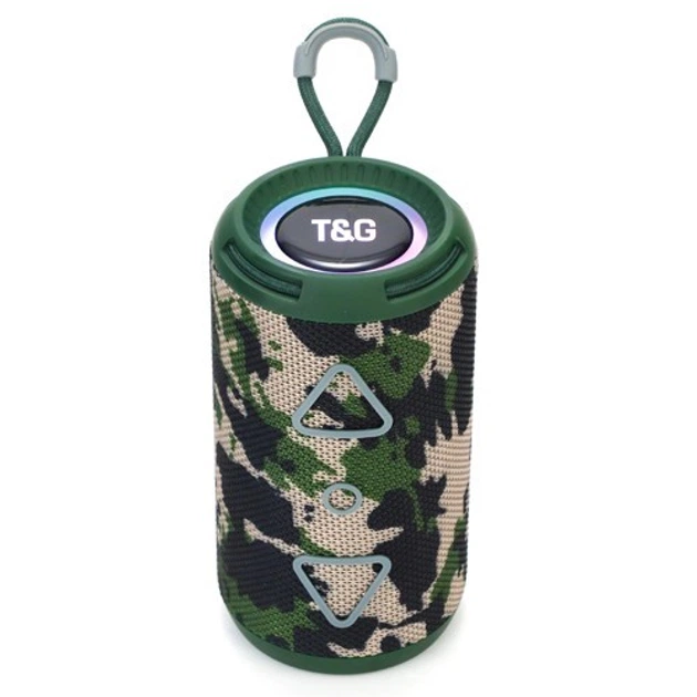Bluetooth-колонка TG656, з RGB ПІДСВІЧУВАННЯМ, speakerphone, радіо, camo - Фото 1 Bluetooth-колонка TG656, з RGB ПІДСВІЧУВАННЯМ, speakerphone, радіо, camo - изображение 1