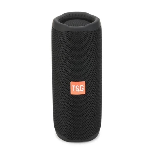 Портативна Bluetooth колонка TG365 1200 mAh з ремінцем Black - Фото 1 Портативна Bluetooth колонка TG365 1200 mAh з ремінцем Black - зображення 1