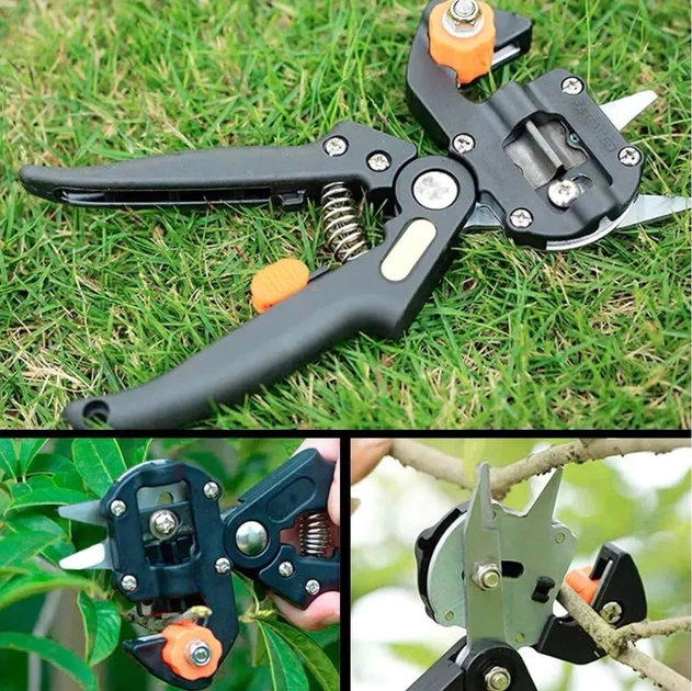 Секатор садовий Professional Grafting Tool пістолет для щеплення та вакцинації рослин і плодових дерев - Фото 5 Секатор садовий Professional Grafting Tool пістолет для щеплення та вакцинації рослин і плодових дерев - изображение 5