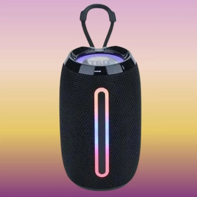 Портативна колонка TG 653 black з USB - изображение 4
