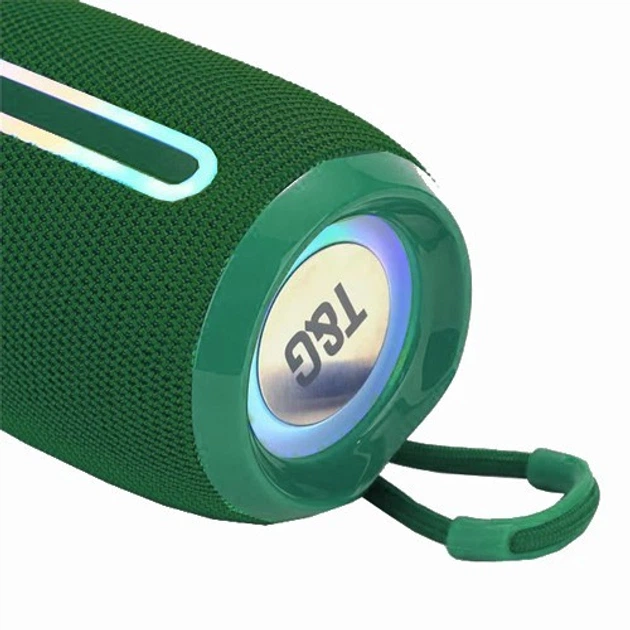 Bluetooth-колонка TG653, з функцією speakerphone, радіо, green - зображення 3