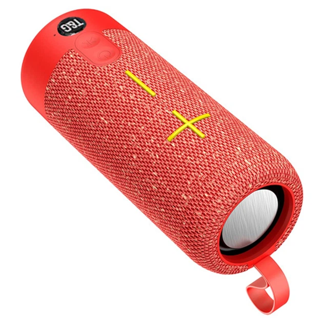 Портативна Bluetooth-колонка TG619 1200 мАг з ремінцем Red - изображение 2