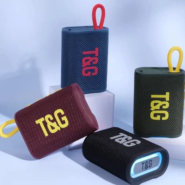 Портативна колонка TG-396 blue Bluetooth - Фото 10 Портативна колонка TG-396 blue Bluetooth - изображение 10