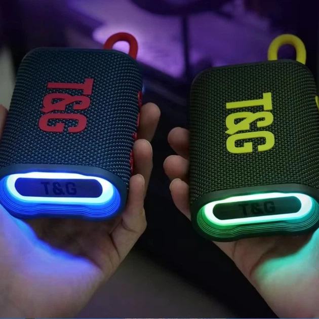 Портативна колонка TG-396 blue Bluetooth - Фото 6 Портативна колонка TG-396 blue Bluetooth - изображение 6